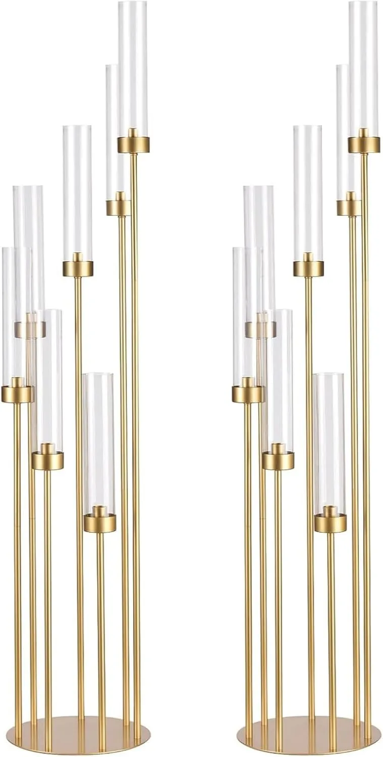 Gold Floor Candelabra — Candelabras available to rent