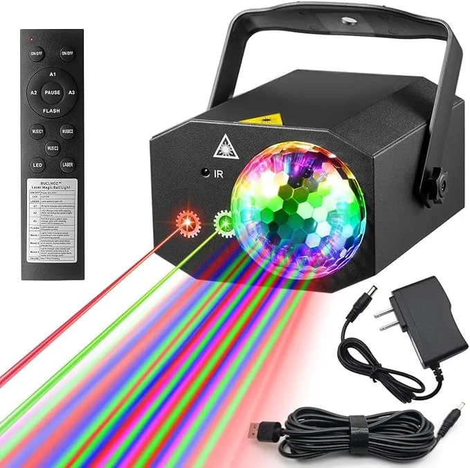 Laser & Magic-Ball Party Light — Party Lights available to rent