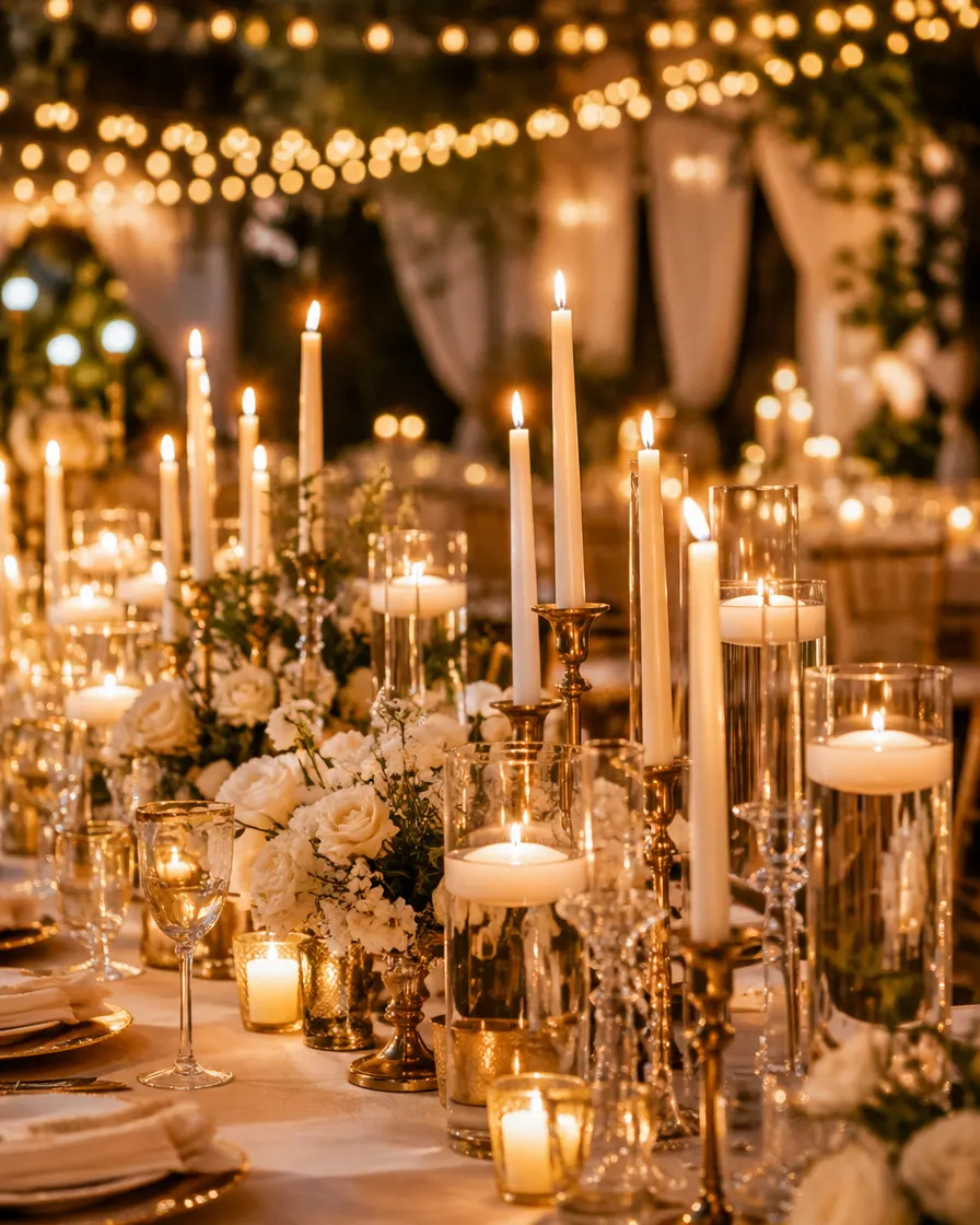 Candles & Lighting — styled event inspiration