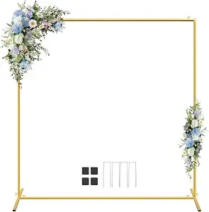 Square Gold Arch Stand