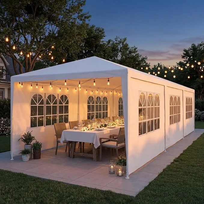 10 x 30 Canopy with Sidewalls — Canopy Tents available to rent