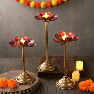 Lotus Candle Holders