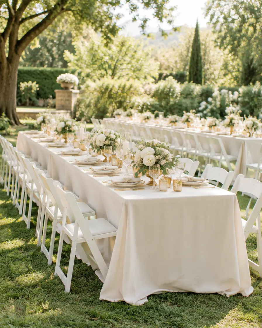Tables & Chairs rentals