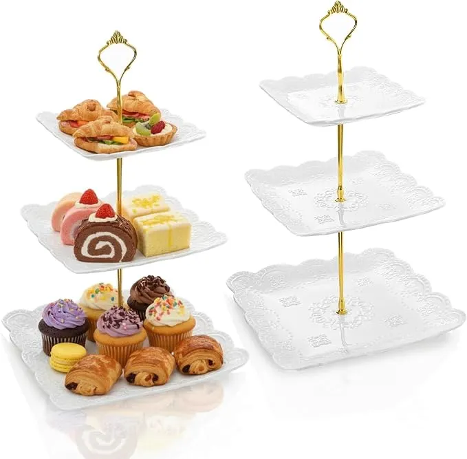 White Ceramic Dessert Tower