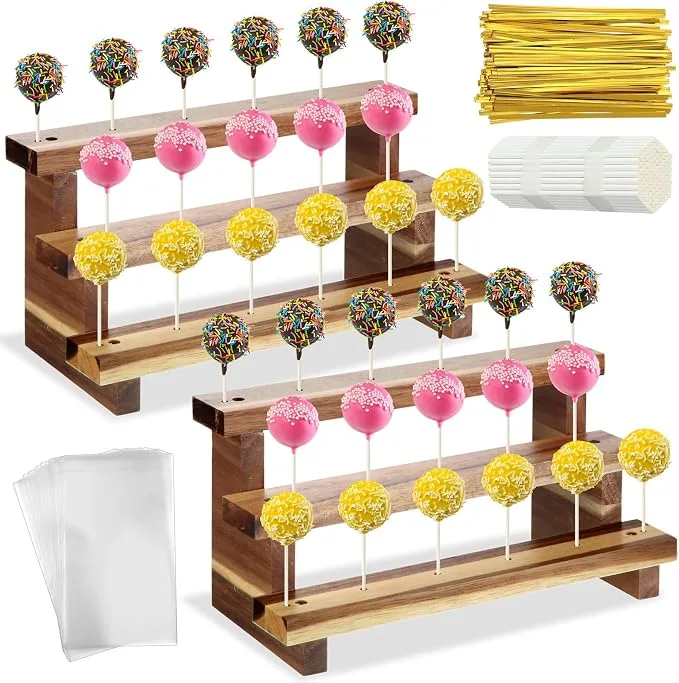 Wooden Cake Pop Stand — Dessert Displays available to rent