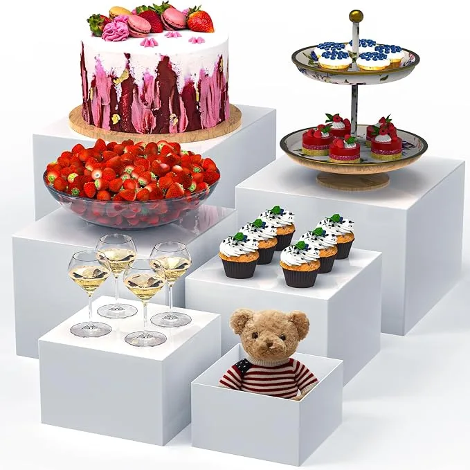 Buffet Display Risers — Risers available to rent