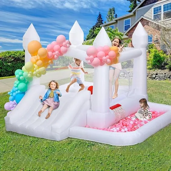 White Bounce Castle