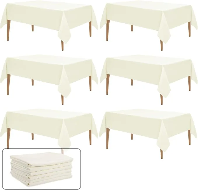 Ivory Banquet Tablecloth — Tablecloths available to rent